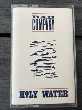 Bad Company Holy Water Cassette Album Rock Atco 91371-4 Hard Rock 1990s English